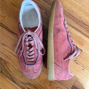 ALOHAS Pink Suede Sneakers
